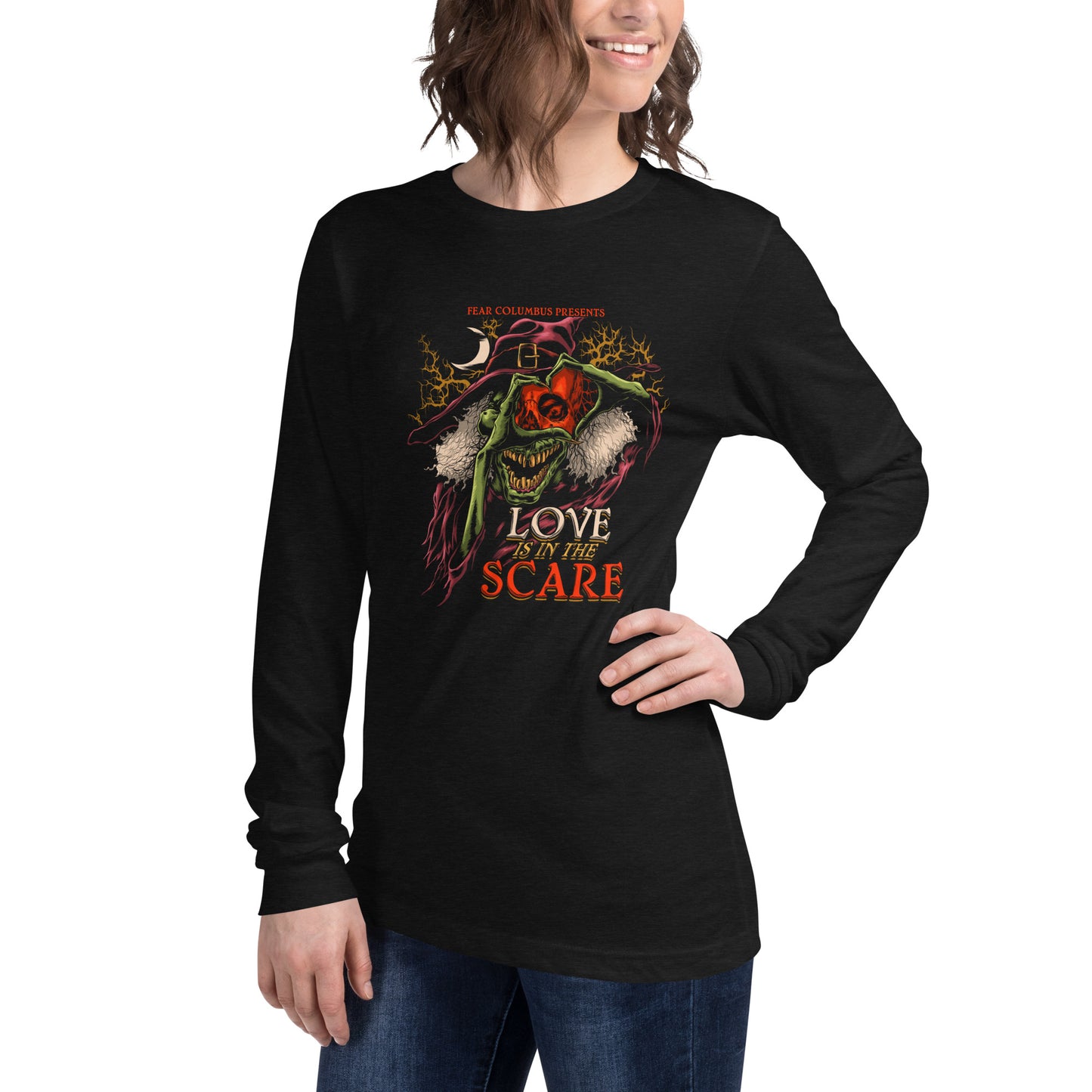 Love is in The Scare - Witch Long Sleeve