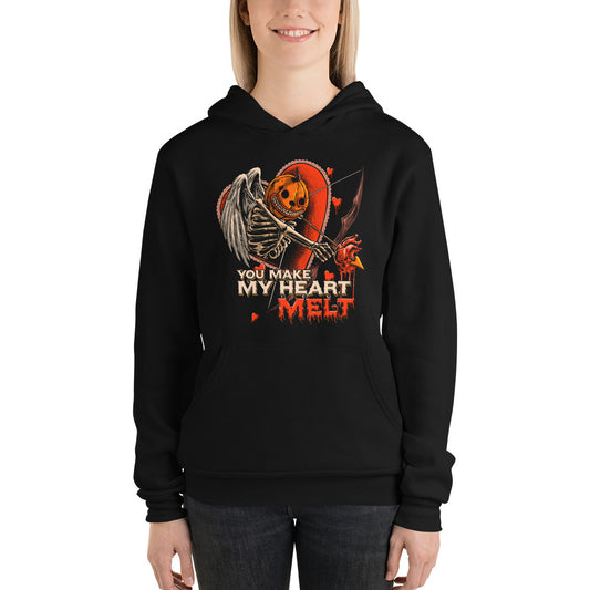 Love is in The Scare - Cupid Hoodie