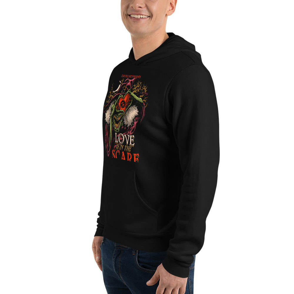 Love is in The Scare - Witch Hoodie