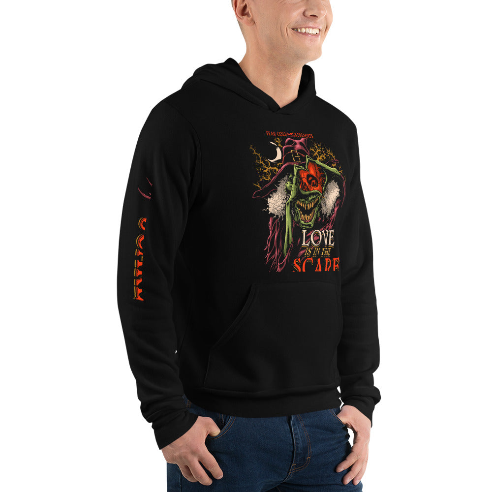 Love is in The Scare - Witch Hoodie