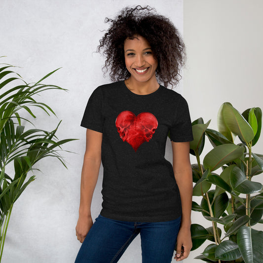 Love is in The Scare - Hear T-Shirt